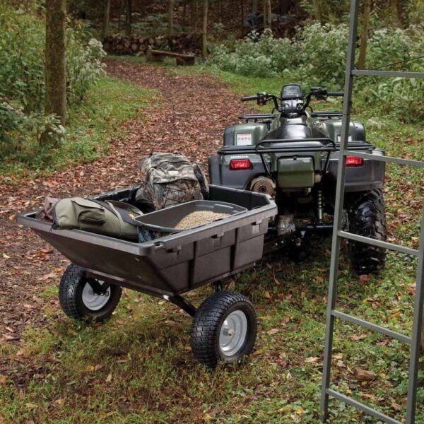 Ohio Steel 4048P-HYB 15 cu. ft. 1250 lbs. Professional Grade Swivel Dump Cart - Image 8