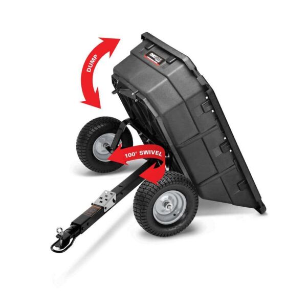 Ohio Steel 4048P-HYB 15 cu. ft. 1250 lbs. Professional Grade Swivel Dump Cart - Image 3