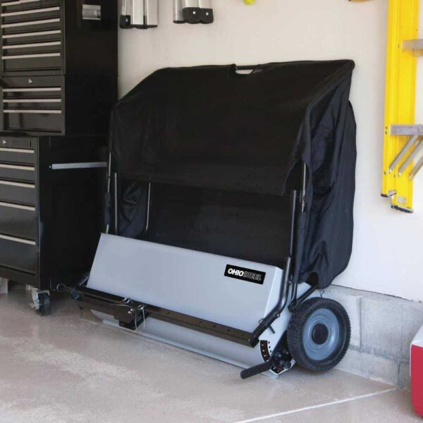 Ohio Steel 4624V2 46 in. 24 cu. ft. Tow Behind Lawn Sweeper - Image 3