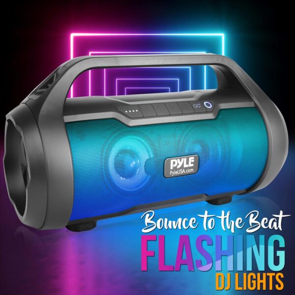 PBMWP185 500 Watt Portable Bluetooth Wireless BoomBox Speakers Stereo - Image 3