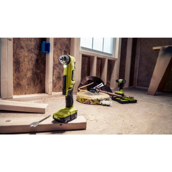 PSBDD01K-PSBRA02B ONE+ HP 18V Brushless Cordless Compact 1/2 in. Drill/Driver, 3/8 in. Right Angle Drill, (2) Batteries, Charger, and Bag - Image 12