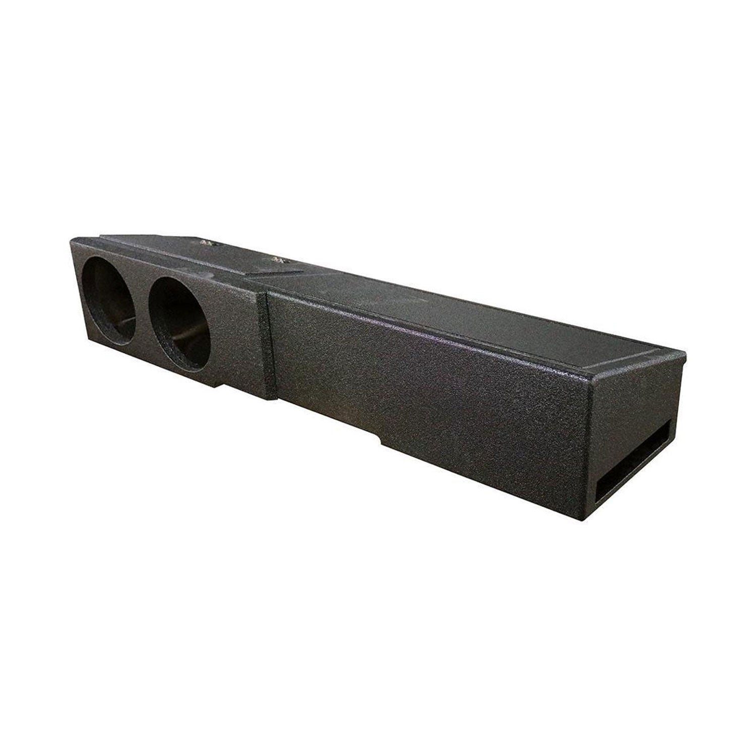 QBGMCFF07208 8 Inch Dual Port Subwoofer Box for GMC and Chevy Crew Cab