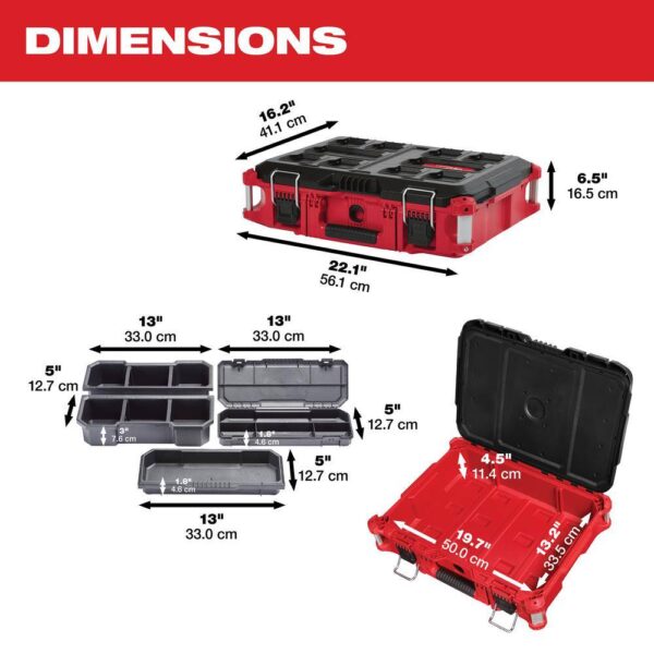 8426-8425-8424  22 in. Rolling Tool Box, 22 in. Large Tool Box and 22 in. Medium Tool Box - Image 2