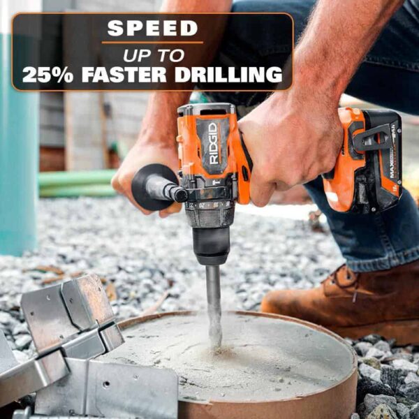 R861152B 18V Brushless Cordless 1/2 in. High Torque Hammer Drill/Driver (Tool Only) - Image 4
