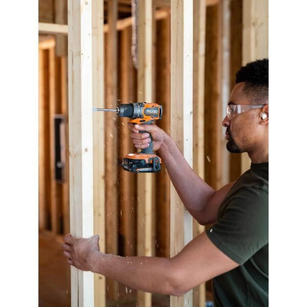 18V SubCompact Brushless Cordless Drill/Driver Kit   1/2 in., (2) 2.0 Ah Batteries, Charger, Tool Bag - Image 11