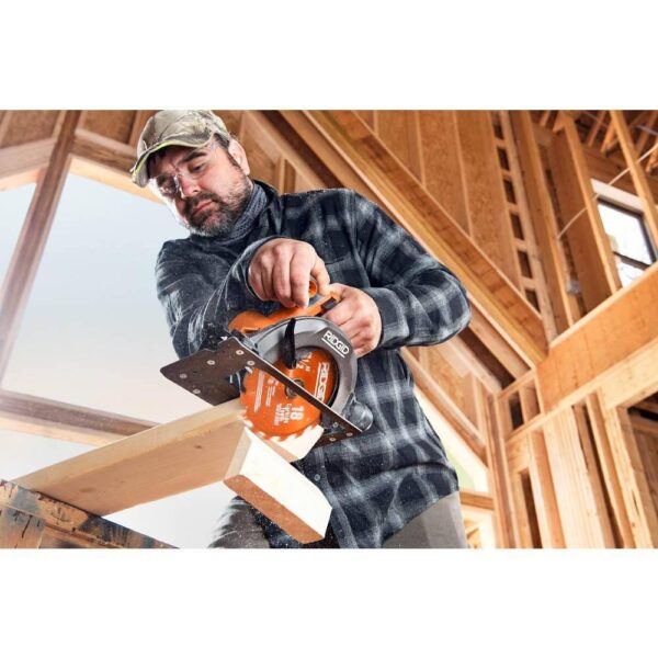 R96256 18V Cordless 4-Tool Combo Kit with (1) 4.0 Ah Battery, (1) 2.0 Ah Battery, Charger, and Bag - Image 5