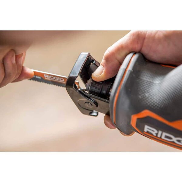 R8648KN 18V SubCompact Cordless Reciprocating Saw Kit   Brushless, One-Handed, 2.0 Ah Battery, Charger - Image 10