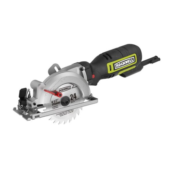 ROCKWELL Circular Saw RK3441K 5-Amp 4-1/2-in Corded