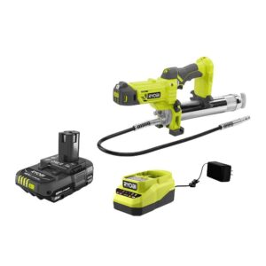 ONE+ 18V Cordless Grease Gun with 2.0 Ah Battery and Charger