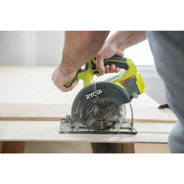 PCL500K1 ONE+ 18V Cordless 5-1/2 in. Circular Saw Kit with 4.0 Ah Battery and Charger - Image 9