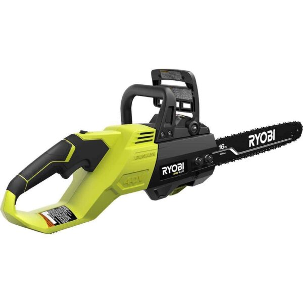 RY40550 40V HP Brushless 16 in. Battery Chainsaw with 4.0 Ah Battery and Charger - Image 8