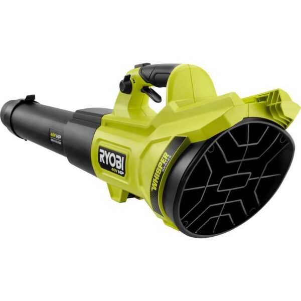 40V HP Brushless Whisper Series 155 MPH 600 CFM Cordless Battery Leaf Blower with (2) 4.0 Ah Batteries and Charger - Image 12