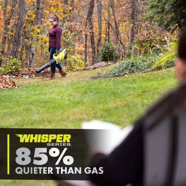 RY404130-SPR 40V HP Whisper Series 155 MPH 600 CFM Cordless Leaf Blower and 4 Gal. Backpack Sprayer with 4.0 Ah Battery and Charger - Image 5