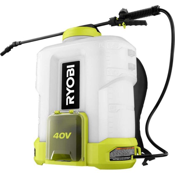 RY404130-SPR 40V HP Whisper Series 155 MPH 600 CFM Cordless Leaf Blower and 4 Gal. Backpack Sprayer with 4.0 Ah Battery and Charger - Image 13