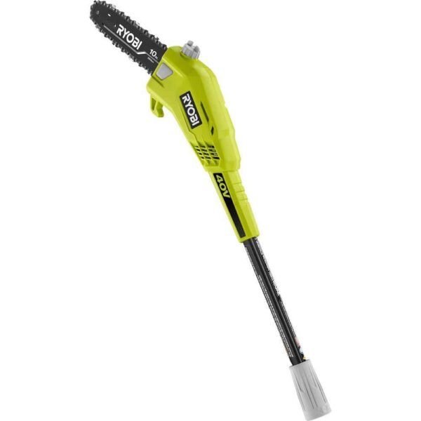 40V 10 in. Cordless Battery Pole Saw and 18 in. Cordless Battery Pole Hedge Trimmer with 2.0 Ah Battery and Charger - Image 13
