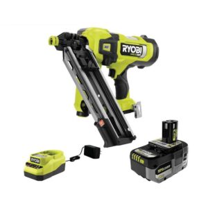 PBL350KN ONE+ HP 18V Brushless Cordless AirStrike 30?? Framing Nailer Kit with 4.0 Ah HIGH PERFORMANCE Battery and Charger