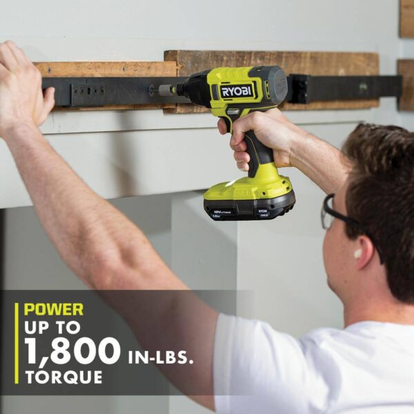 ONE+ PCL235B 18V Cordless 1/4 in. Impact Driver (Tool Only) - Image 9