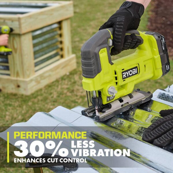 ONE+ PCL525B 18V Cordless Jig Saw (Tool Only) - Image 6