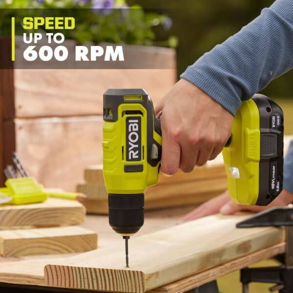 ONE+ PCL201K1 18V Cordless 3/8 in. Drill/Driver Kit with 1.5 Ah Battery and Charger - Image 4