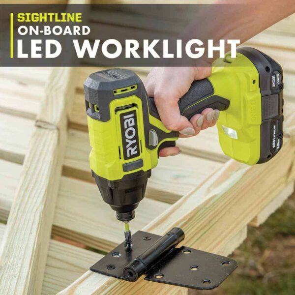 PCL235K2 ONE+ 18V Cordless 1/4 in. Impact Driver Kit with (2) 1.5 Ah Batteries and Charger - Image 7
