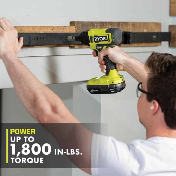 PCL235K2 ONE+ 18V Cordless 1/4 in. Impact Driver Kit with (2) 1.5 Ah Batteries and Charger - Image 5