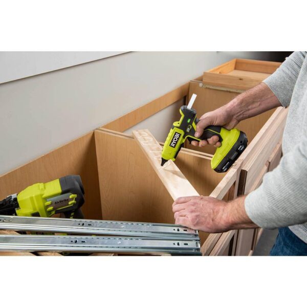 ONE+ P307-P306 18V Cordless 2-Tool Combo Kit with Dual Temperature Glue Gun and Compact Glue Gun (Tools Only) - Image 14