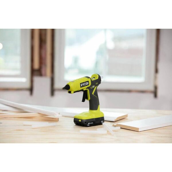 ONE+ P307-P306 18V Cordless 2-Tool Combo Kit with Dual Temperature Glue Gun and Compact Glue Gun (Tools Only) - Image 6