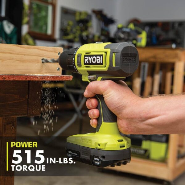 PCL1600K2-STM201 ONE+ 18V Cordless 6-Tool Combo Kit with 1.5 Ah Battery, 4.0 Ah Battery, Charger, and LINK Rolling Tool Box - Image 8