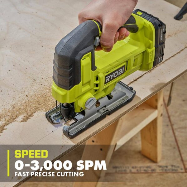 ONE+ PCL500525SB 18V Cordless 2-Tool Combo Kit with 5-1/2 in. Circular Saw and Jig Saw (Tools Only) - Image 9