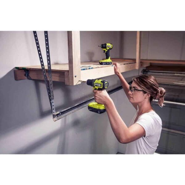 PSBCK104K2 ONE+ HP 18V Brushless Cordless Compact 4-Tool Combo Kit with (2) 2.0 Ah Batteries, Charger, and Bag - Image 8