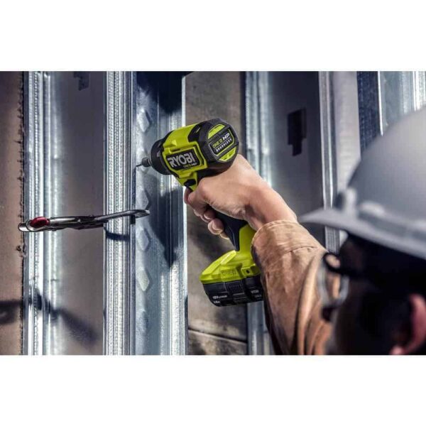 PSBCK104K2 ONE+ HP 18V Brushless Cordless Compact 4-Tool Combo Kit with (2) 2.0 Ah Batteries, Charger, and Bag - Image 10