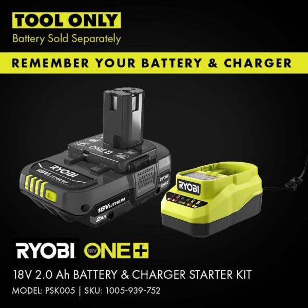 PSBRA02B ONE+ HP 18V Brushless Cordless Compact 3/8 in. Right Angle Drill (Tool Only) - Image 7