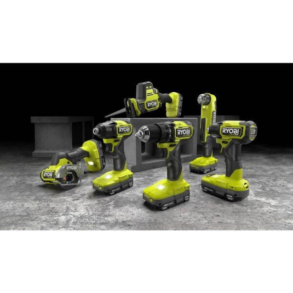 PSBRA02B ONE+ HP 18V Brushless Cordless Compact 3/8 in. Right Angle Drill (Tool Only) - Image 8