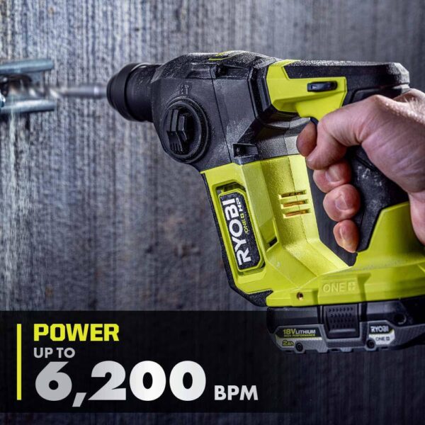 PSBRH01B ONE+ HP 18V Brushless Cordless Compact 5/8 in. SDS Rotary Hammer (Tool Only) - Image 5