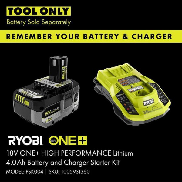 PSBRH01B ONE+ HP 18V Brushless Cordless Compact 5/8 in. SDS Rotary Hammer (Tool Only) - Image 9