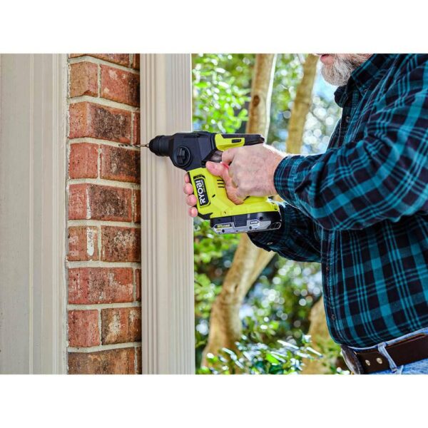 PSBRH01B ONE+ HP 18V Brushless Cordless Compact 5/8 in. SDS Rotary Hammer (Tool Only) - Image 8