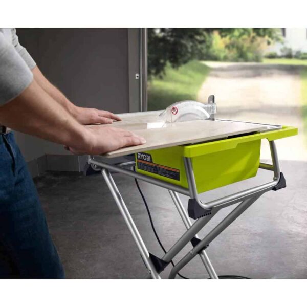 WS722SN 7 in. 4.8 Amp Tile Saw with Stand - Image 2