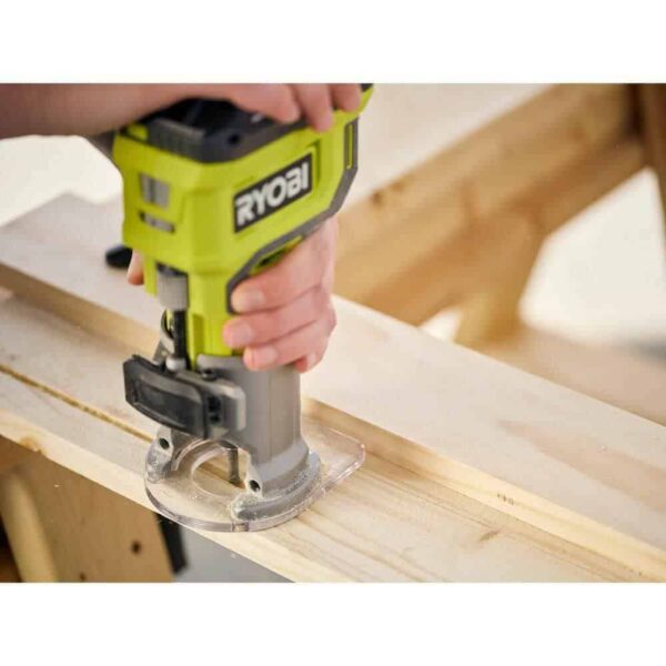 ONE+ 18V Compact Router Kit with 2.0 Ah Battery, Charger, and 6.0 Ah HIGH PERFORMANCE Battery (2-Pack) - Image 7