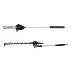 49-16-2720-49-16-2719 M18 FUEL QUIK-LOK 10 in. Pole Saw Attachment and M18 FUEL QUIK-LOK Hedge Trimmer Attachment (2-Tool)