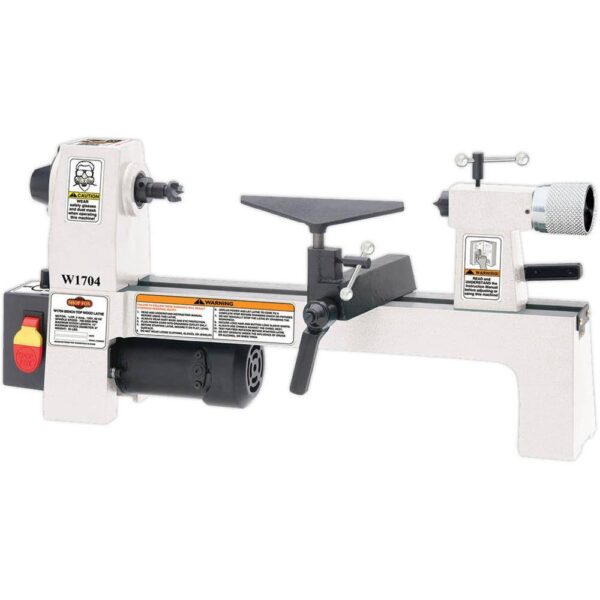 Shop Fox W1704 8 in. x 13 in. Benchtop Wood Lathe