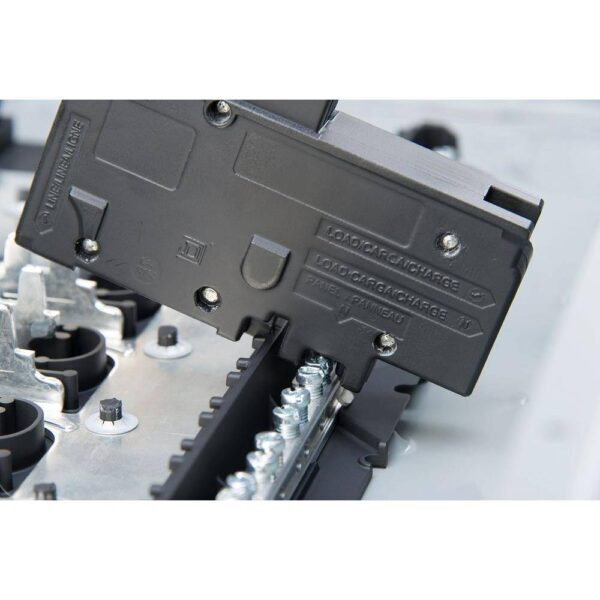 Square D HOM2448M100PCVP Homeline 100 Amp 24-Space 48-Circuit Indoor Main Breaker Plug-On Neutral Load Center with Cover(HOM2448M100PCVP) - Image 9