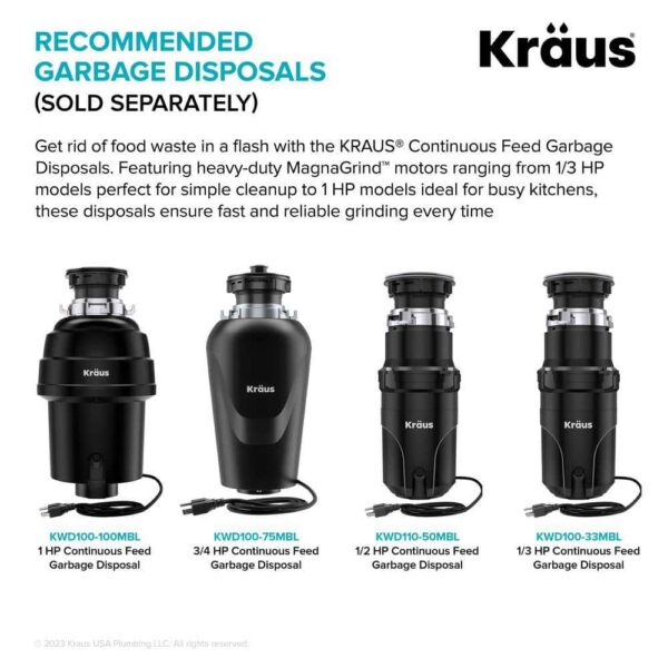 KRAUS Kore Workstation 27 in. 16-Gauge Undermount Single Bowl Stainless Steel Kitchen Sink with Accessories - Image 13
