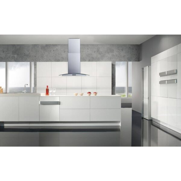 Winflo 1003143427 30 in. Convertible Island Range Hood in Stainless Steel and Glass with Mesh Filter, Panel and Carbon Filters - Image 6