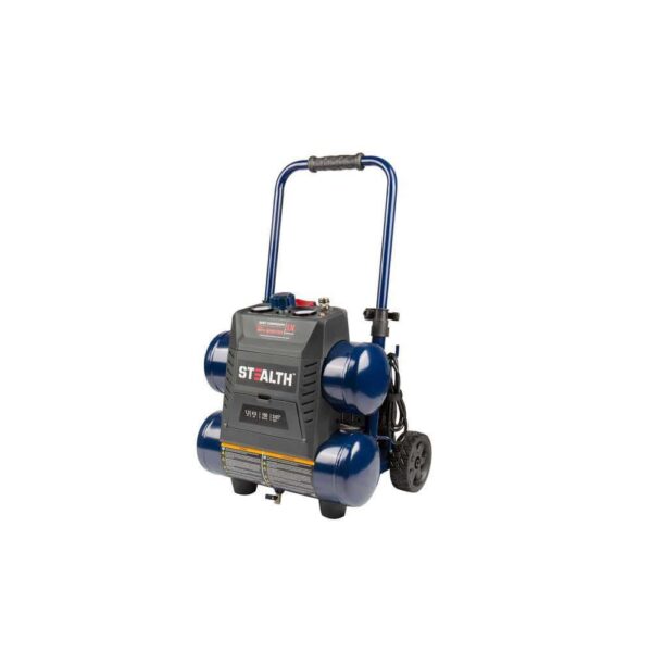 Stealth SAQ-1413 Professional 4.5 Gal. 150 PSI 2 Portable Electric Air Compressor - Image 4