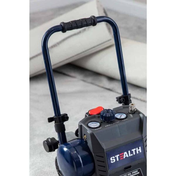 Stealth SAQ-1413 Professional 4.5 Gal. 150 PSI 2 Portable Electric Air Compressor - Image 3