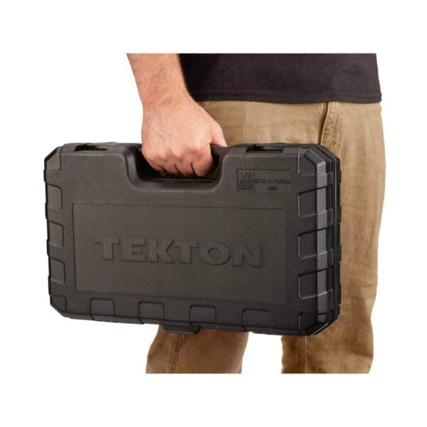 TEKTON SID92306 1/2 in. Drive Deep 6-Point Impact Socket Set, 21-Piece (5/16 in. -1-1/2 in.) - Image 4