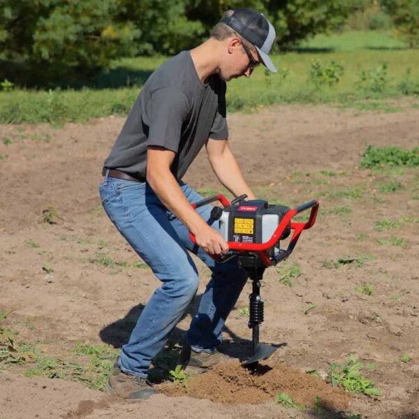 58630 1-Person or 2-Person 52 cc 2-Cycle Earth Auger Powerhead with 8 in. Auger Bit - Image 3