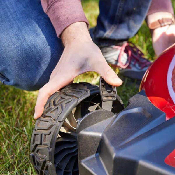 21311 21 in. Recycler Briggs and Stratton 140 cc Gas High-Wheel Walk Behind Push Lawn Mower - Image 4