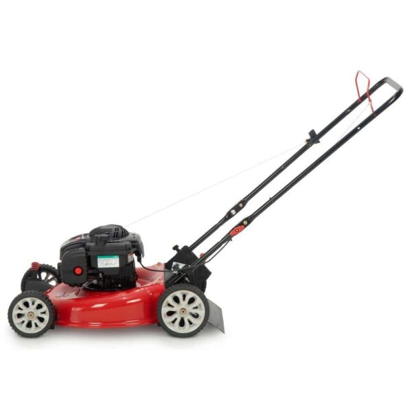 Troy-Bilt TB105B 21 in. 140 cc Briggs and Stratton Gas Walk Behind Push Lawn Mower with Mulching Kit Included - Image 7