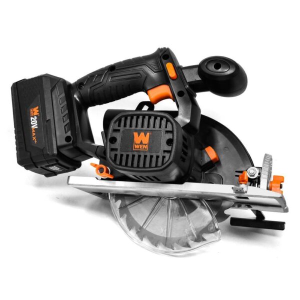 20625 20-Volt Max 6.5 in. Cordless Circular Saw with 4.0 Ah Lithium-Ion Battery and Charger - Image 19